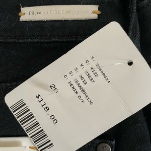 NWT black Anthropologie Pilcro Fit/STET Bootcut Jeans sz 29